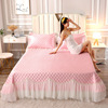 2021 Solid Borneol Cotton clip Bed skirt Bed covers Three Allure Docking gift Group purchase live broadcast